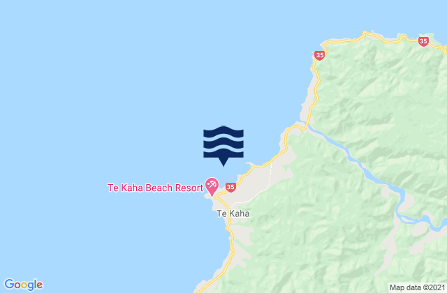 Maraetai Bay, New Zealand潮水