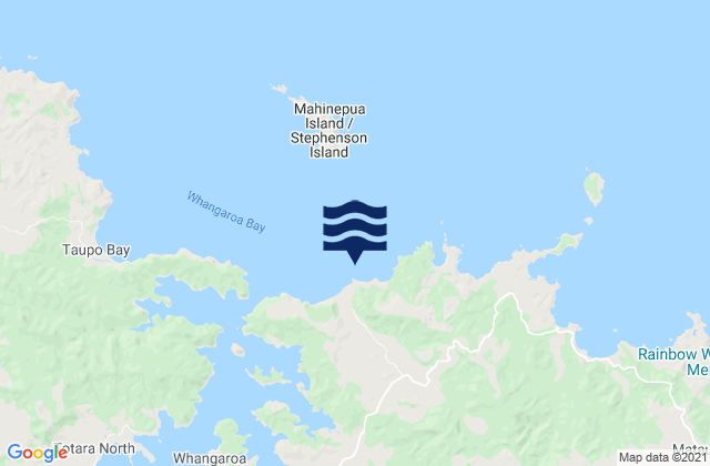 Marble Bay, New Zealand潮水