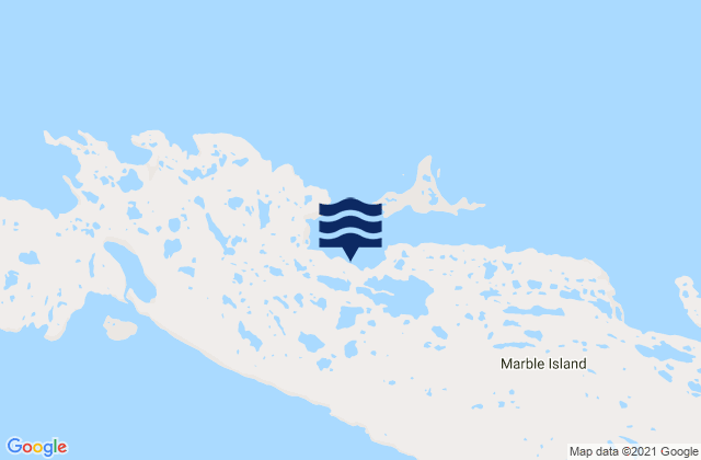 Marble Island, Canada潮水