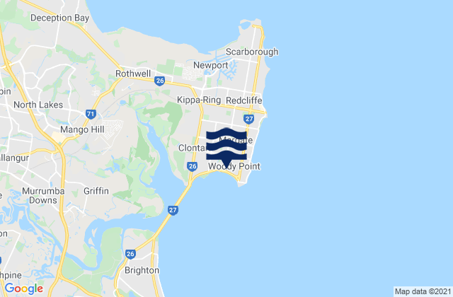 Margate, Australia潮水