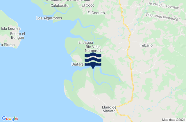 Mariato District, Panama潮水