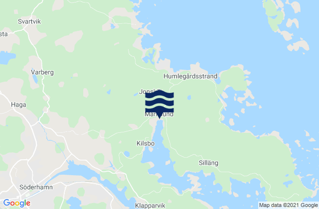Marielund, Sweden潮水