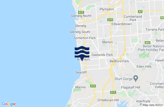 Marion, Australia潮水