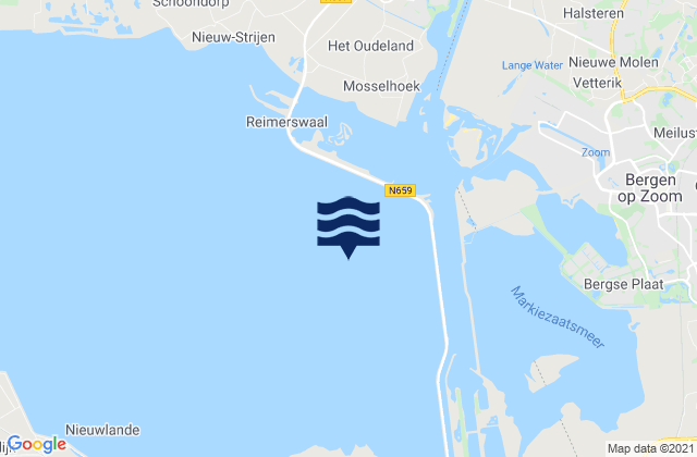 Marollegat, Netherlands潮水
