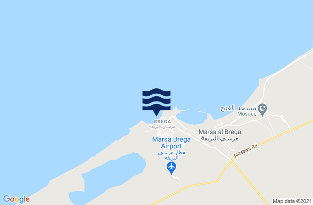 Marsa Brega, Greece潮水