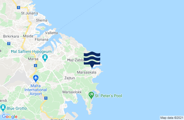 Marsaskala, Malta潮水