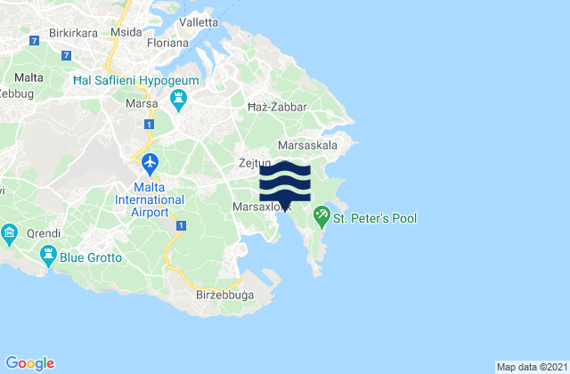 Marsaxlokk, Malta潮水