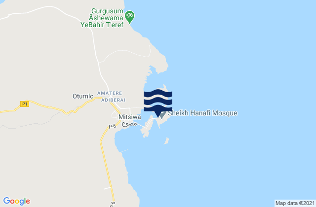 Massawa, Eritrea潮水