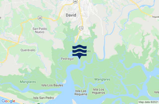 Mata del Nance, Panama潮水