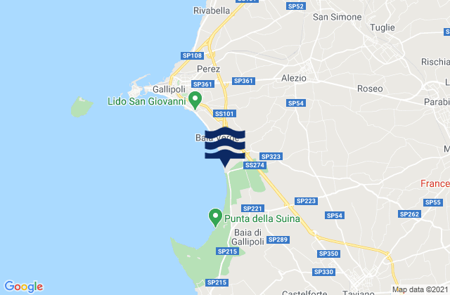 Matino, Italy潮水