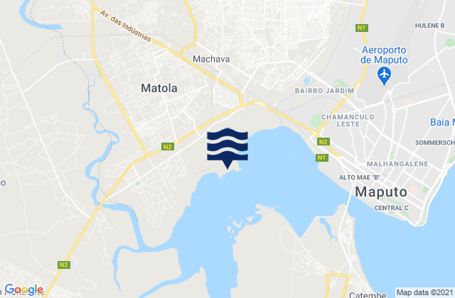 Matola, Mozambique潮水