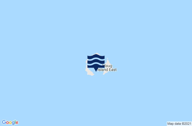 Maug Islands, Northern Mariana Islands潮水