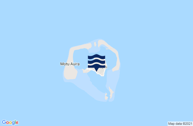 Maupiti, French Polynesia潮水