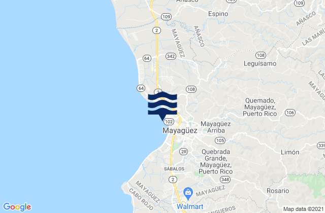 Mayaguez (sub), Puerto Rico潮水