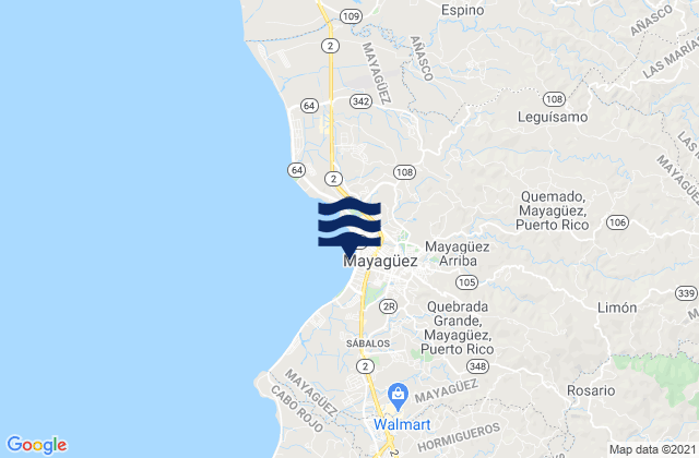 Mayagüez, Puerto Rico潮水