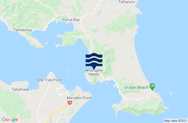 McGregors Bay, New Zealand潮水
