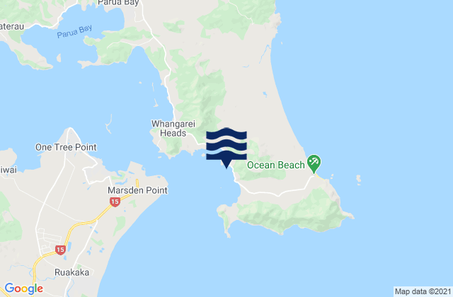 McKenzie Bay, New Zealand潮水