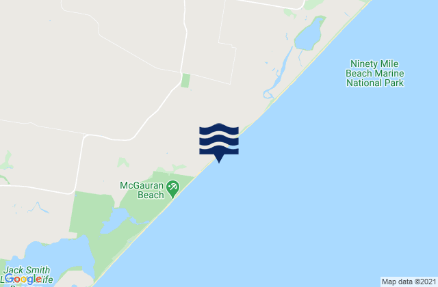 Mcgauran Beach, Australia潮水