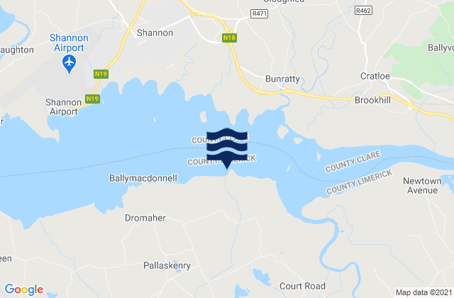 Mellon Point, Ireland潮水