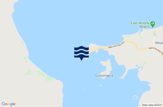 Melville Bay (Gove Harbour), Australia潮水