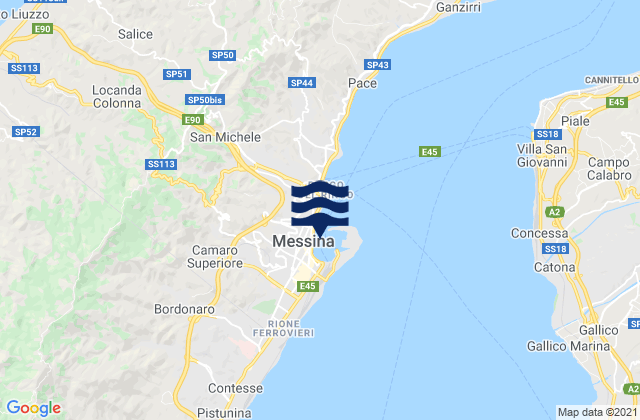 Messina, Italy潮水