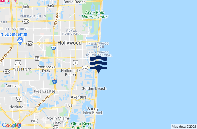 Miami Gardens, United States潮水