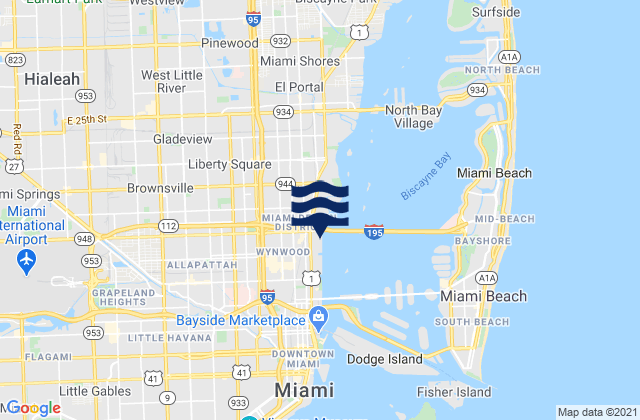 Miami Springs, United States潮水