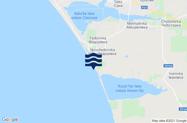 Mikhaylovka, Ukraine潮水
