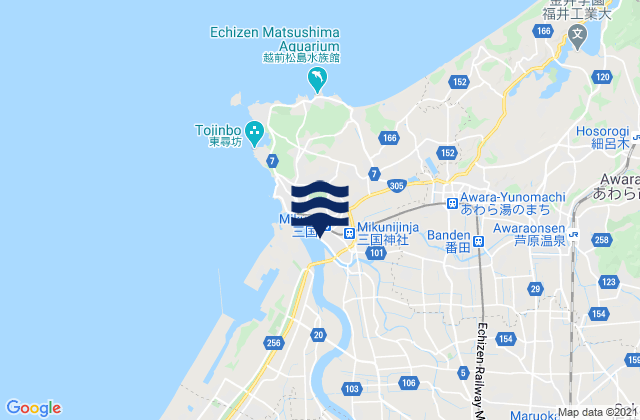 Mikuni, Japan潮水