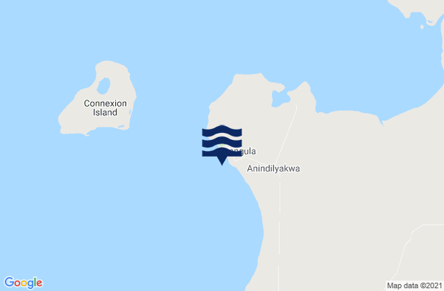 Milner Bay (Groote Eylandt), Australia潮水