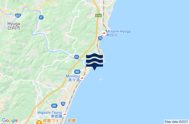 Mimitsu, Japan潮水