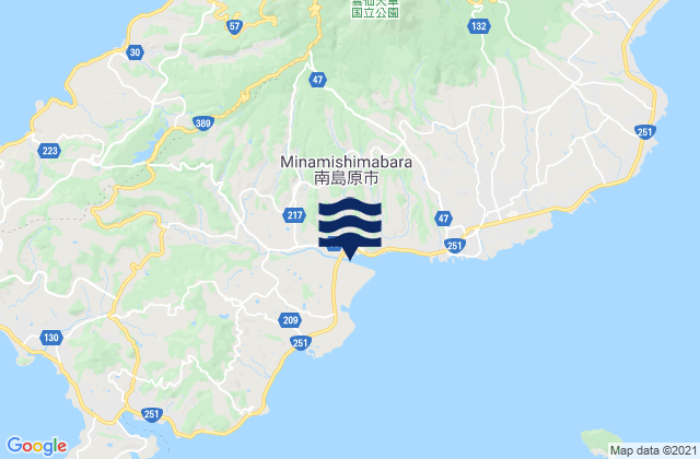 Minamishimabara-shi, Japan潮水