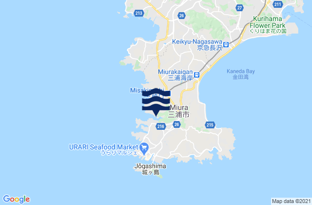 Miura Shi, Japan潮水
