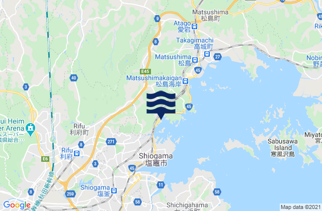 Miyagi-ken, Japan潮水