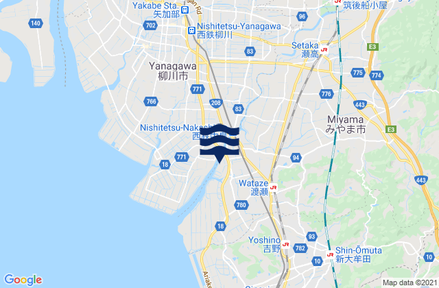 Miyama Shi, Japan潮水