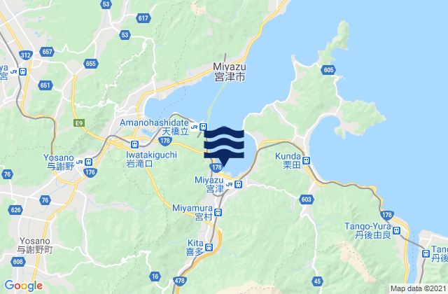 Miyazu, Japan潮水