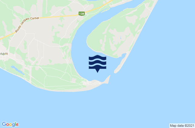 Moisie Bay, Canada潮水
