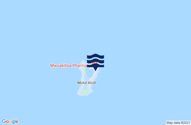 Mokil Municipality, Micronesia潮水