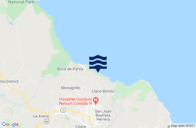 Monagrillo, Panama潮水