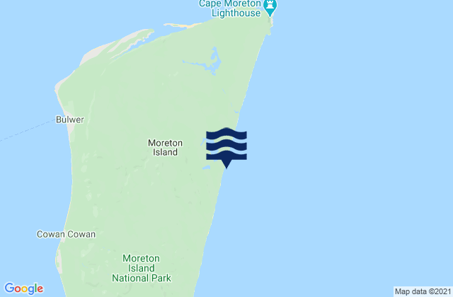 Moreton Island - East Coast, Australia潮水