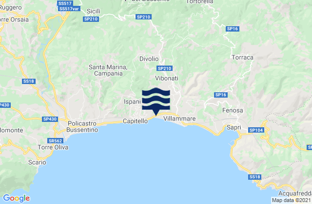 Morigerati, Italy潮水