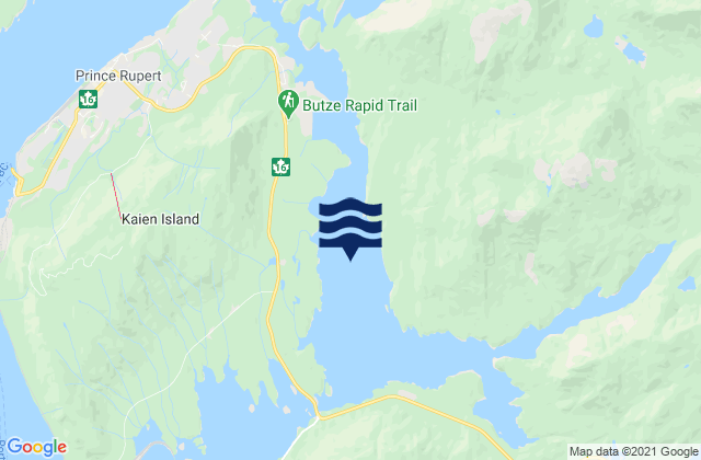 Morse Basin, Canada潮水