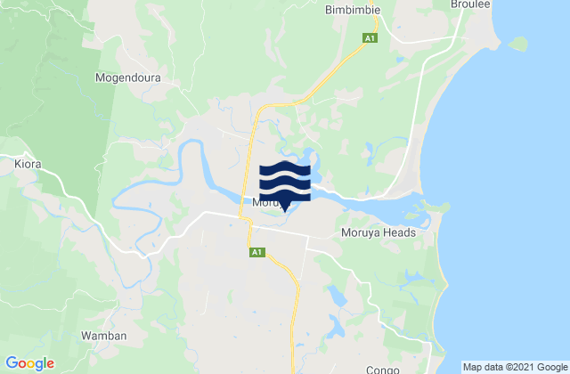 Moruya, Australia潮水