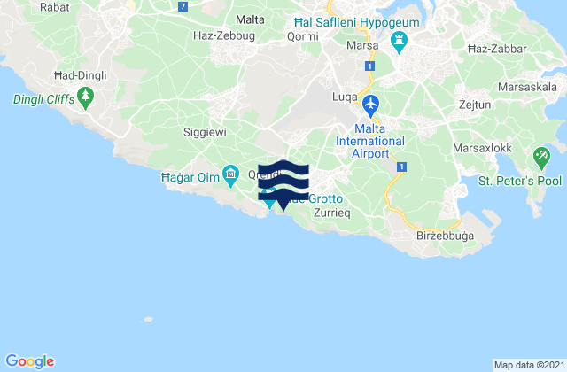Mqabba, Malta潮水