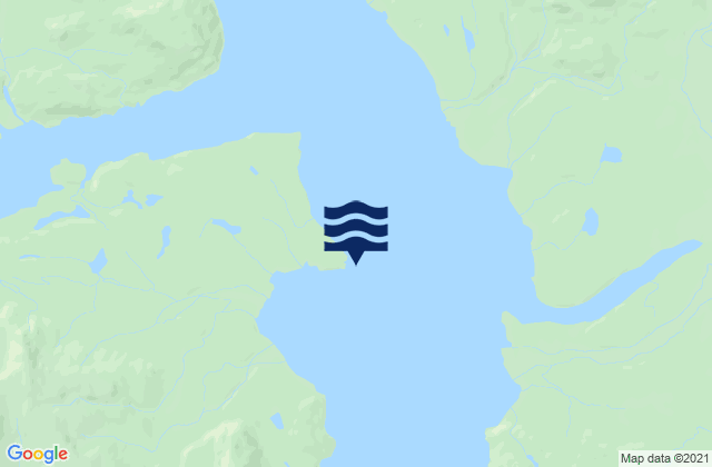 Muir Inlet (Glacier Bay), United States潮水