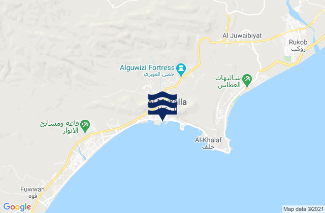 Mukalla, Yemen潮水