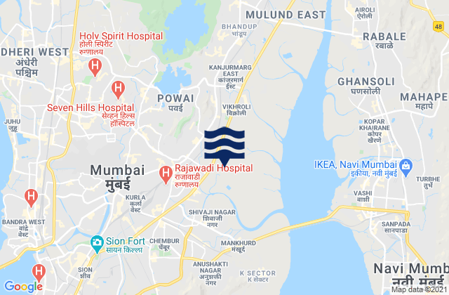 Mumbai, India潮水