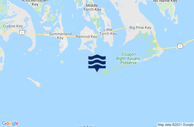 Munson Island Newfound Harbor Channel, United States潮水