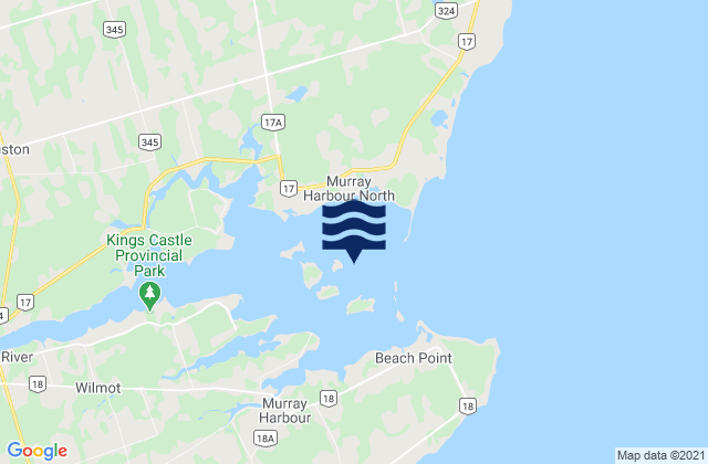 Murray Harbour, Canada潮水
