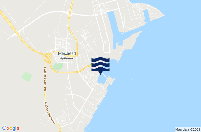 Musay‘īd, Qatar潮水